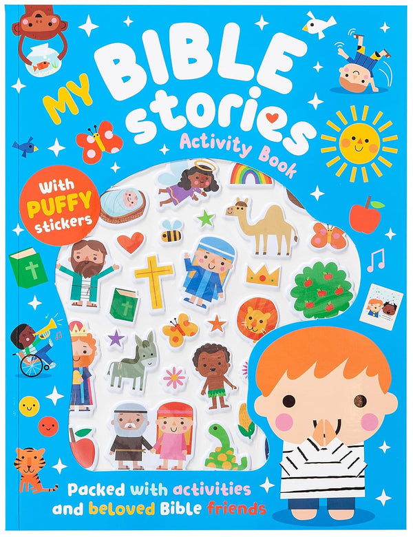 My Bible Stories Activity Book - Blue