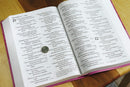 NIV Super-Giant Print Reference Bible, Pink