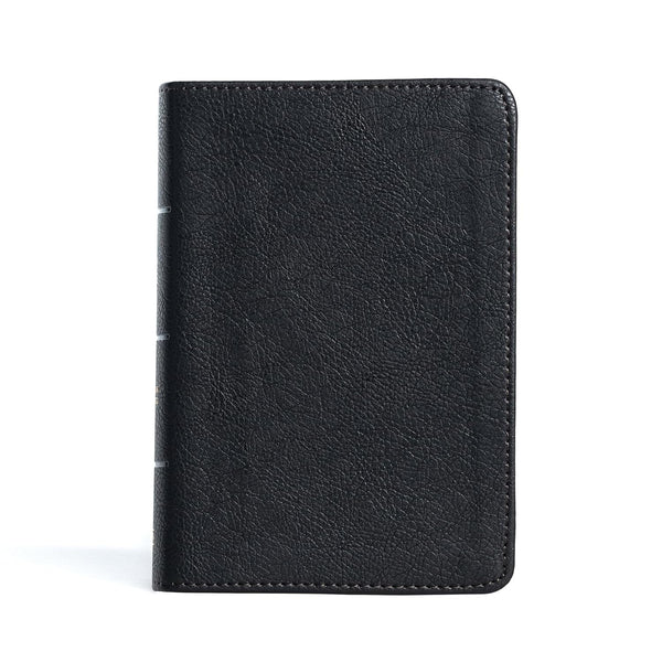 CSB LargePrint Compact Reference Bible, Black