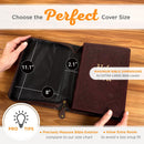 Bible Cover Man Of God Faux Leather, Two Tone Brown, Extra Large