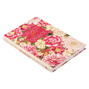 Grace Upon Grace Pink Floral Quarter-bound Journal
