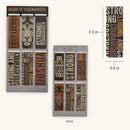 Strong and Courageous Magnetic Bookmark Set