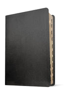 NLT Life Application Study Bible, Personal Size, Thumb Indexed, Black