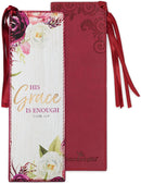 His Grace is Enough Faux Leather Bookmark