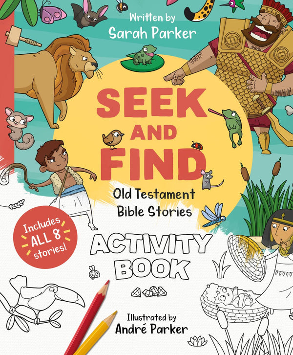 Seek and Find Activity Book: Old Testament Bible Stories