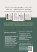 NLT Life Application Study Bible, Personal Size, Thumb Indexed, Teal