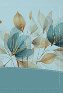 NKJV Woman After God's Own Heart Devotional Bible, Blue Mist Floral