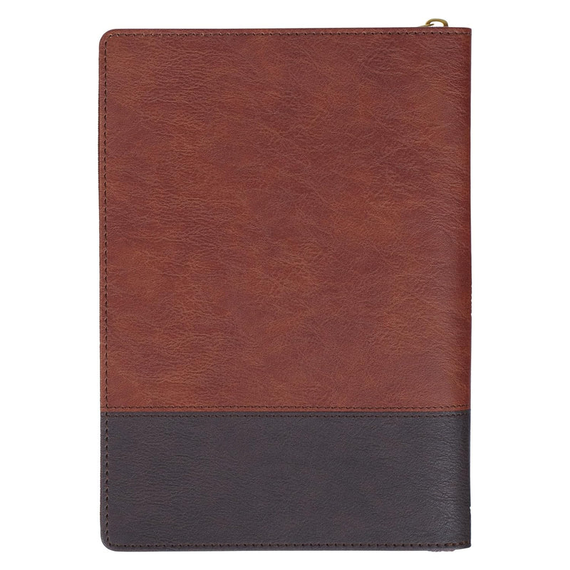 I Have Made You Brown Journal with Zipper Closure