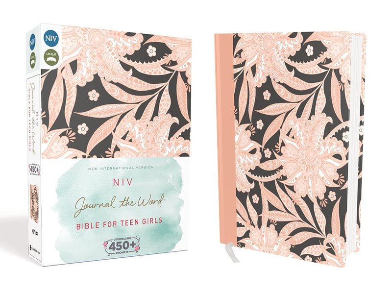 NIV Journal The Word Bible For Teen Girls, Pink Floral