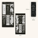 Love Monotone Magnetic Bookmark Set