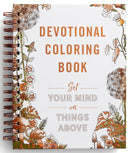 Set Your Mind on Things Above Devotional Coloring Book