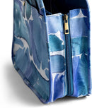 Bible Cover Faith Hope Love, Blue Watercolor