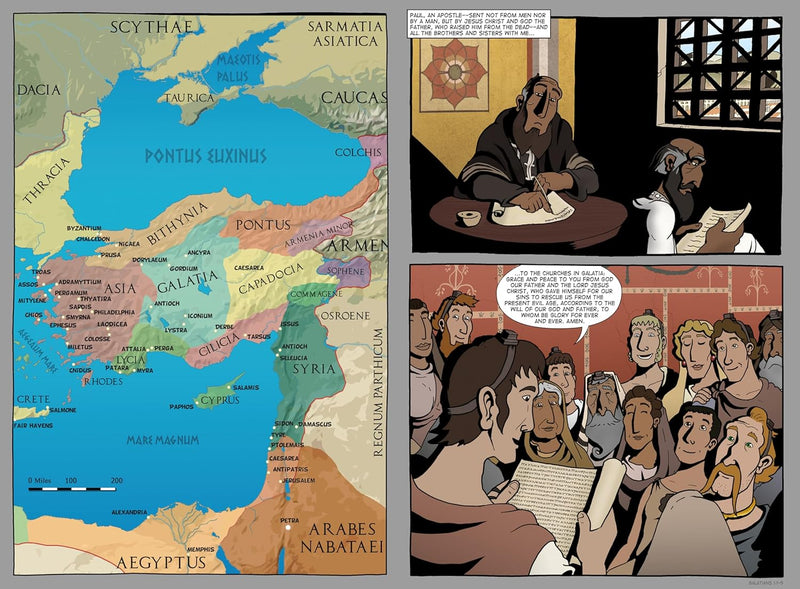 The Epistle to the Galatians: Word for Word Comic Book