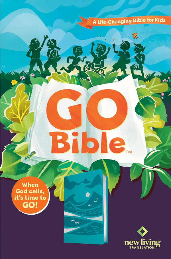 NLT Go Bible for Kids, Teal Ocean