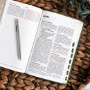 CSB Large Print Personal Size Reference Bible, Digital Study Edition, Olive LeatherTouch, Indexed