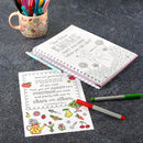My Favorite Bible Verses Pink Spiral Coloring Book for Girls