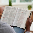 NKJV Large Print Reference Bible, Sovereign Collection, Brown