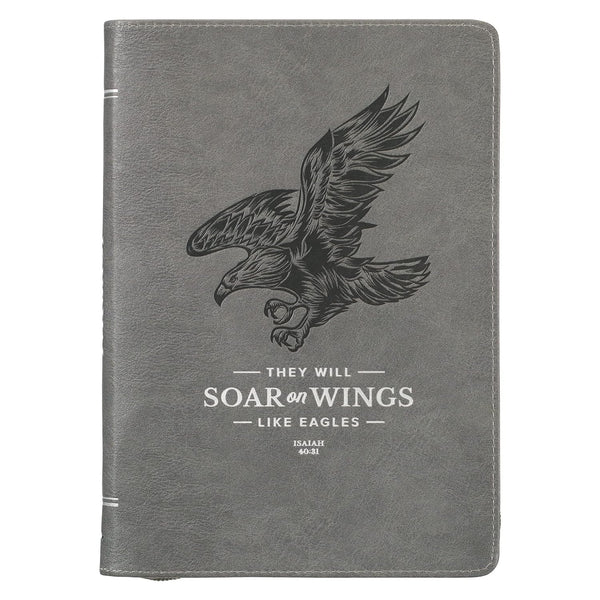 They Will Soar on Wings Like Eagles Isaiah 40:81 Zipper Journal #JL593