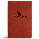CSB Here's Hope Bible, Burnt Sienna