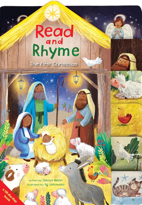 Read and Rhyme The First Christmas Board book – Lift the flap