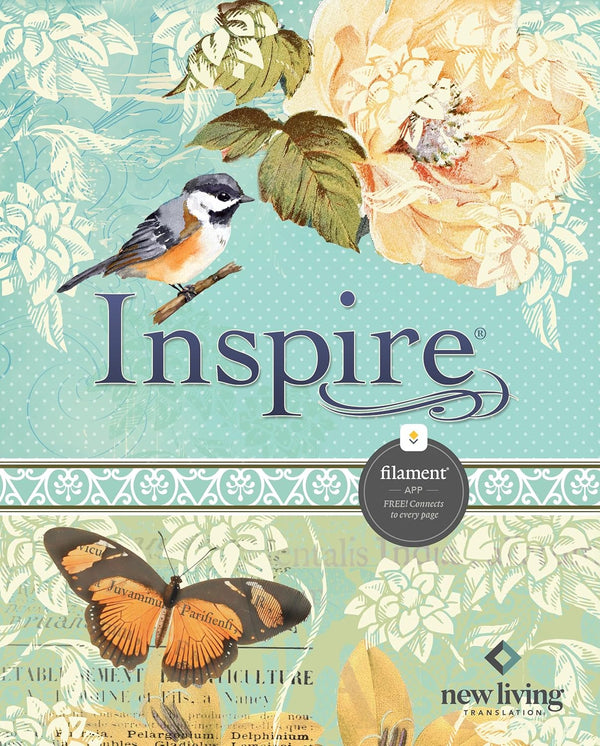 NLT Inspire Filament Enabled Bible, Teal