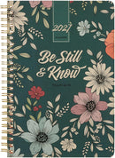 2027 Be Still and Know Spiral Weekly Planner - Psalm 46:10