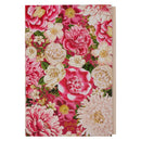 Grace Upon Grace Pink Floral Quarter-bound Journal