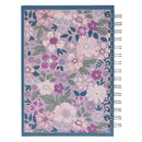 Trust in the Lord Purple Spring Floral Spiral Journal - Proverbs 3:5