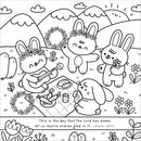 Cute Animals Christian Coloring Book