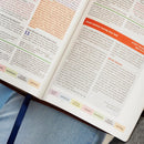 NKJV Color Code Study Bible, Brown