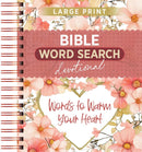 Words to Warm Your Heart Large Print Word Search Devotional