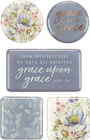 Grace Upon Grace Magnets, Set of 5