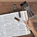 Strong and Courageous Magnetic Bookmark Set