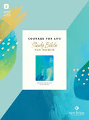 NLT Courage For Life Study Bible for Women, Blue