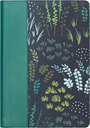 NLT Life Application Study Bible Large Print, Blue Floral Indexed