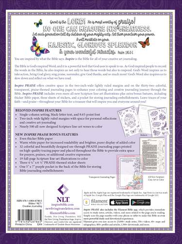NLT Inspire Praise Bible