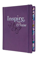 NLT Inspire Praise Bible, Purple
