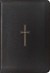 NLT Large Print Thinline Reference Bible, Filament Enabled, Black Cross, Indexed