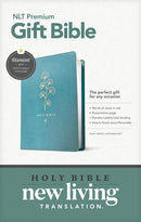 NLT Premium Gift Bible, Filament Enabled, Teal Cross