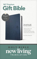 NLT Premium Gift Bible, Filament Enabled, Blue Cross