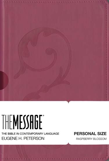 The Message Personal Size Bible, Raspberry