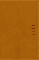 The Message Personal Size Bible, Saddle Tan