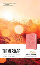 The Message Deluxe Gift Bible, Pink