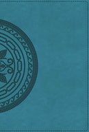 NIV Application Bible Large Print, Teal, Thumb Indexed