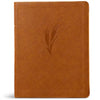 CSB Large Print Notetaking Bible, Camel