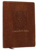 NKJV Sketchbook Bible, Leathersoft, Brown