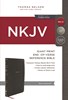 NKJV Giant Print Reference Bible, Black, Thumb Indexed