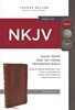 NKJV Giant Print Reference Bible, Brown
