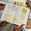 NKJV Study Bible for Kids, Purple Leathersoft