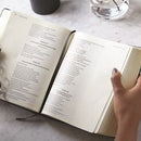 NKJV  Journal the Word Reference Bible, Stone Leathersoft over Board